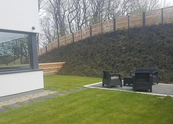 Nadmorski Z Ogrodkiem I Sauna Lägenhet Mechelinki