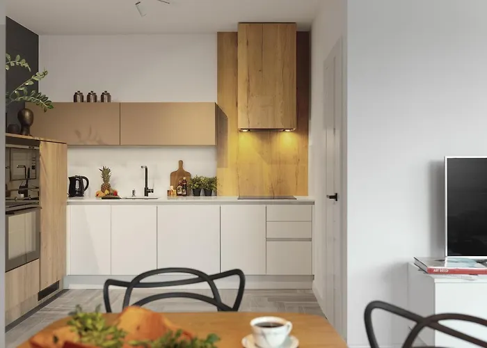 Nadmorski Z Ogrodkiem I Sauna Lägenhet