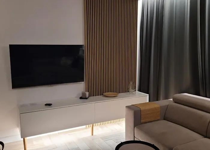 Nadmorski Z Ogrodkiem I Sauna Lägenhet Mechelinki